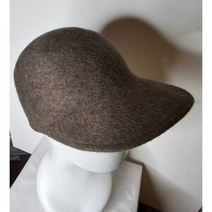 Cervo Vintage gray/beige felt hat. Classy. Packable Unique. Stylish.Italymade.